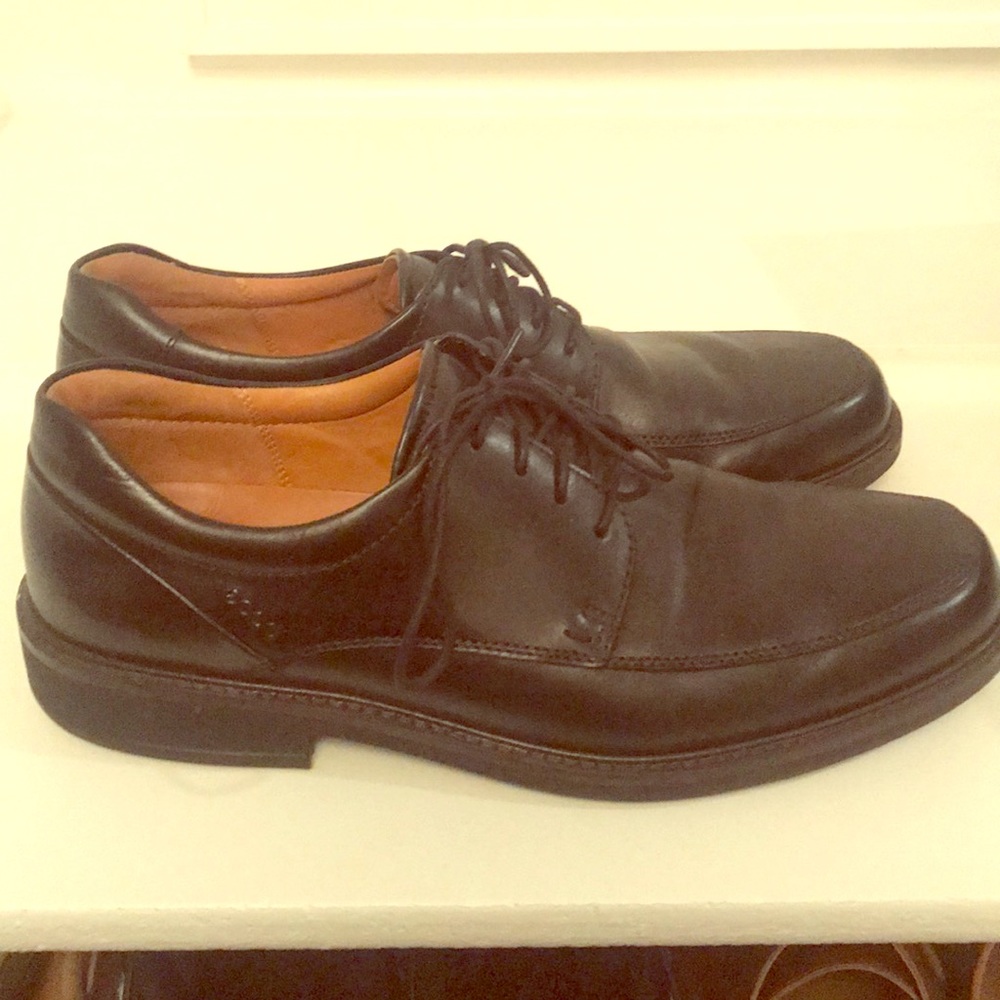 New Men’s Black Ecco Holton Lace Up